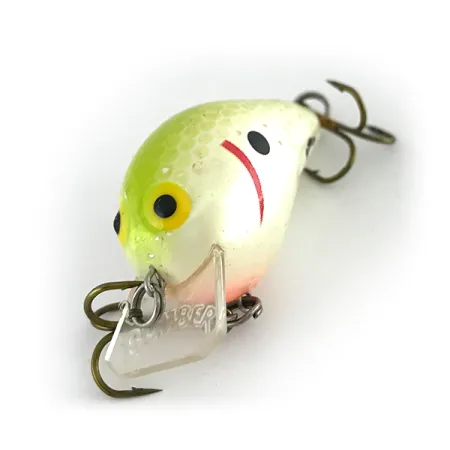 Bomber Square A Crankbait, Pearl Chartreuse, 7g, Flachläufer, #8164