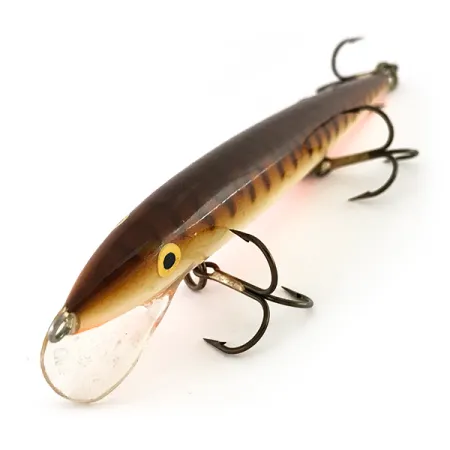 Rapala Husky Floating 13 Wobbler, Brown Tiger, 9g, Finnland, #8204