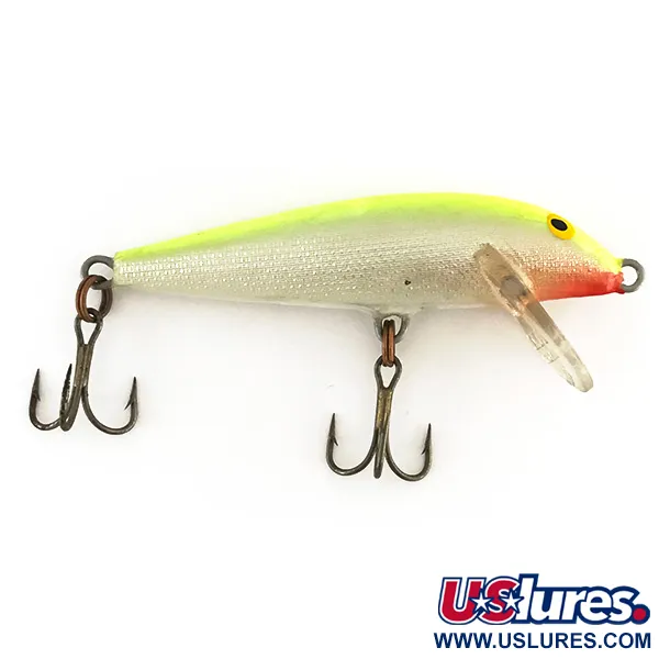 Rapala Countdown UV Sinkender Wobbler, Chartreuse, 8g, UV-aktiv, #8205