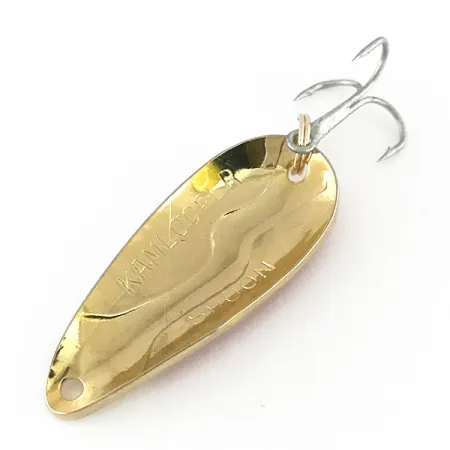 Acme Kamlooper Blinker, Weiß / Rot / Gold, 11g, Tropfenform, #8215