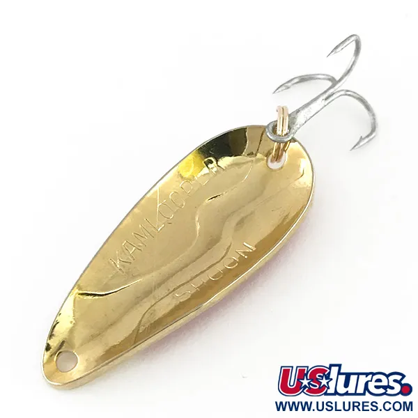 Acme Kamlooper Blinker, Weiß / Rot / Gold, 11g, Tropfenform, #8215