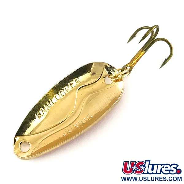 Acme Kamlooper Junior Blinker, Rot/Weiß/Gold, 7g, Vintage, #8216