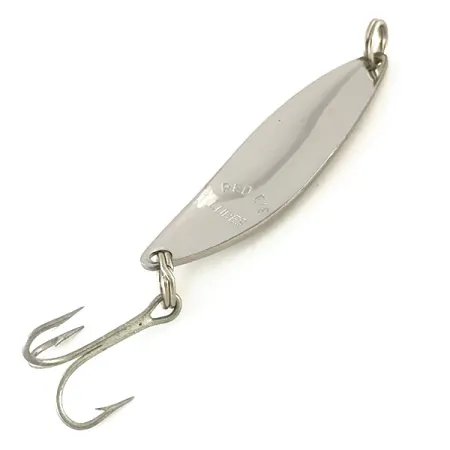 Red Eye Lures The Perfect Minnow Blinker, Nickel, 9g, Vintage, #8228