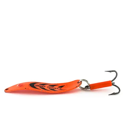 Mepps Syclops 2 UV Blinker, Orange / Schwarz, 17g, UV-Finish, #8247