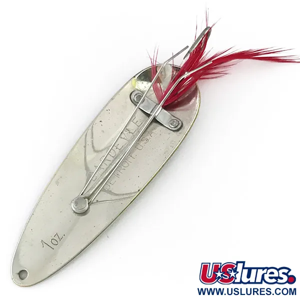 Eppinger Weedless Dardevle Blinker, Frog/Nickel, 28g, Krautschutz, #8249