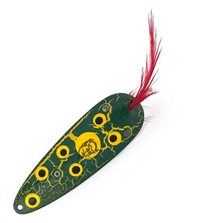 Eppinger Weedless Dardevle Blinker, Frog/Nickel, 28g, Krautschutz, #8249