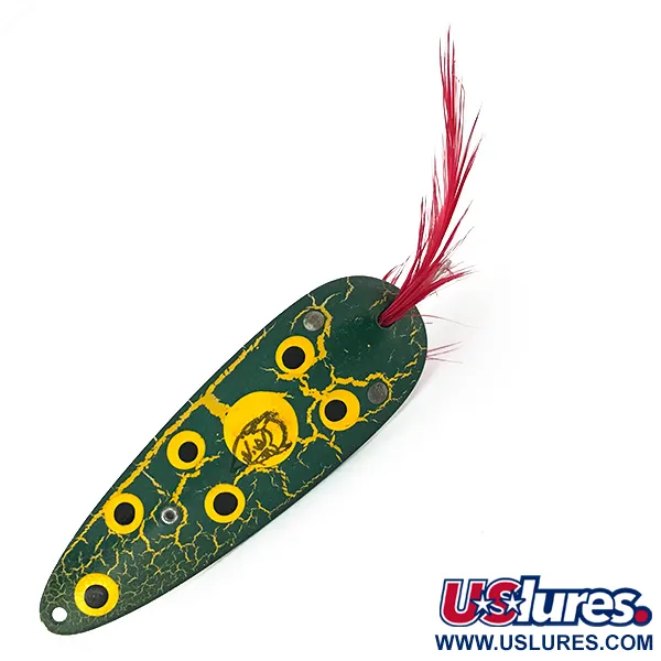 Eppinger Weedless Dardevle Blinker, Frog/Nickel, 28g, Krautschutz, #8249