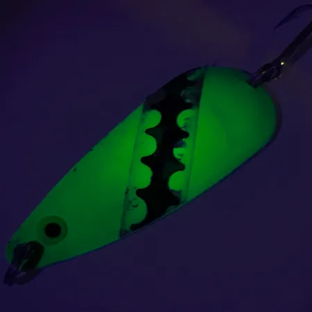 Moriyama Blinker, Grün/Nickel, 25g, Sägezahnmuster, #8263