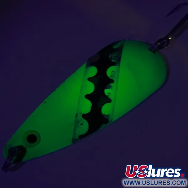 Moriyama Blinker, Grün/Nickel, 25g, Sägezahnmuster, #8263