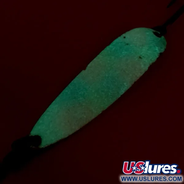 Luhr Jensen Krocodile Die #5 Glow Blinker, Pearl, 25g, Glow, #8266