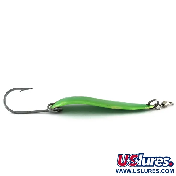 Luhr Jensen Krocodile Die #5 UV Blinker, Grün, 25g, Glow, #8270