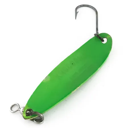 Luhr Jensen Krocodile Die #5 UV Blinker, Grün, 25g, Glow, #8270