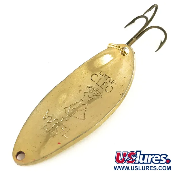 Seneca Little Cleo (Hula Girl) Blinker, Gold / Rot, 18g, #8272