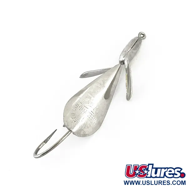 Johnnie O'Neil Weedless Weed Wing Jonny ONeils 1 Blinker, Nickel, 7g, #8274