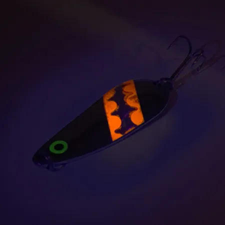 Moriyama Blinker, Nickel / Rot, 16g, Silber-Einlage, #8278