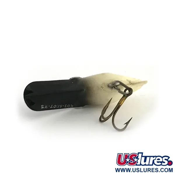 Luhr Jensen Hot Shot M5 Wobbler, Schwarz / Weiß, 2,5g, #8301