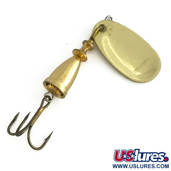 Blue Fox Super Vibrax 2 Spinner, Gold, 6g, US PAT PENDING, #8317