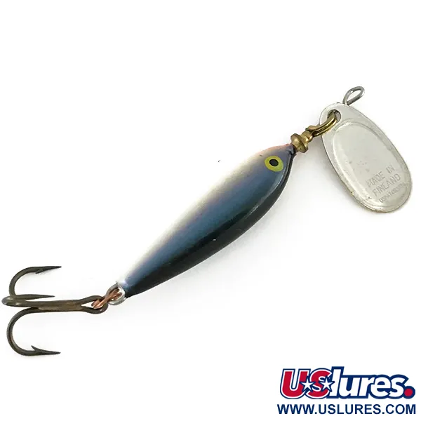 Blue Fox Vibrax Minnow Spin 1 Spinner, Nickel, 4g, #8320