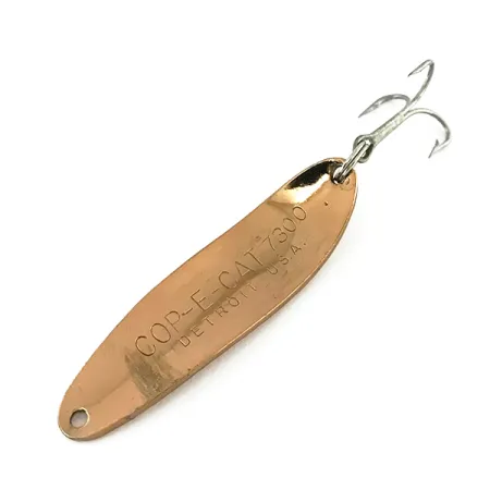 Dardevle Cop-E-Cat 7300 Blinker, Gehämmertes Kupfer, 10g, #8328