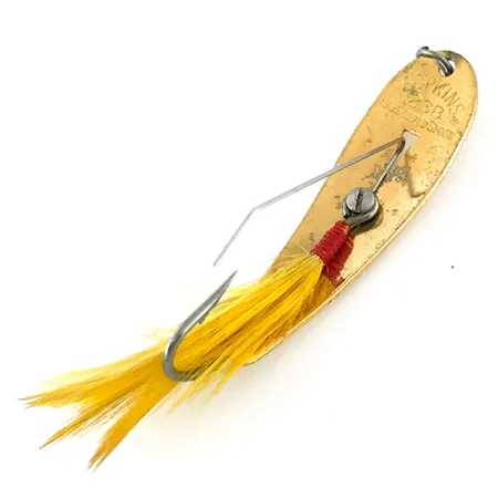 Hopkins Weedless 238 Hammered Spoon Blinker, Gold, 7g, Krautschutz, #8331