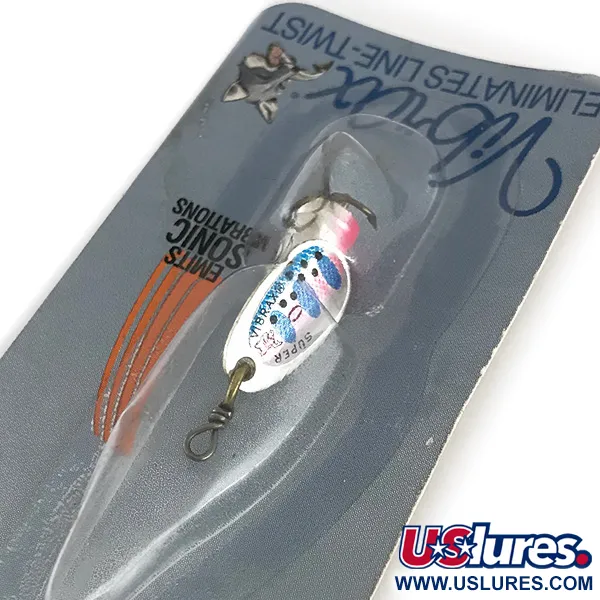 Blue Fox Super Vibrax 0 Spinner, Silber/Forelle, 3g, Anti-Drall, #8335