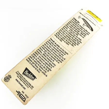 Heddon Zara Spook Oberflächenköder, Gelb / Rot, 21g, Vintage, #8337