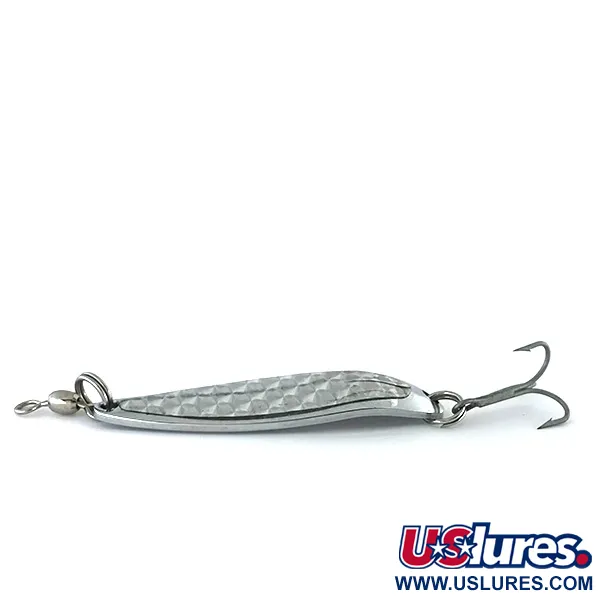 Luhr Jensen Krocodile Die #4 Blinker, Nickel, 14g, Prisma, #8341