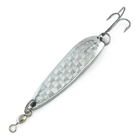 Luhr Jensen Krocodile Die #4 Blinker, Nickel, 14g, Prisma, #8341