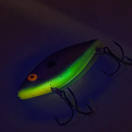 Cotton Cordell TH Spot UV Lipless Crankbait, Lila, 12g, UV-aktiv, #8350