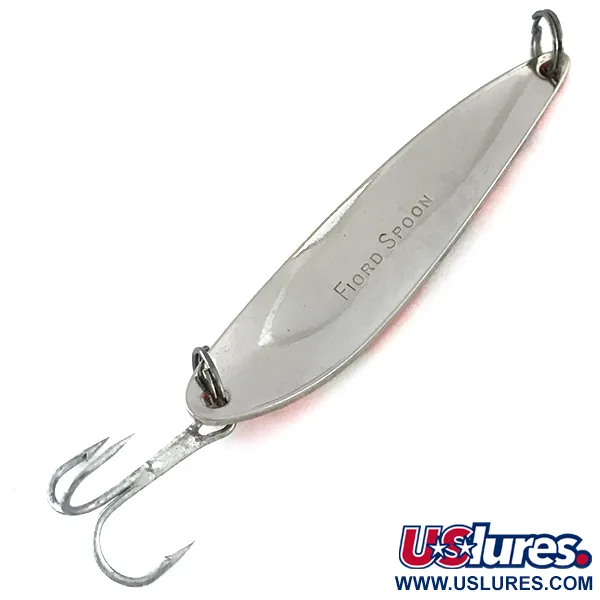 Acme Fiord Spoon Blinker, Nickel/Rot/Schwarz, 11g, Rarität, #8363