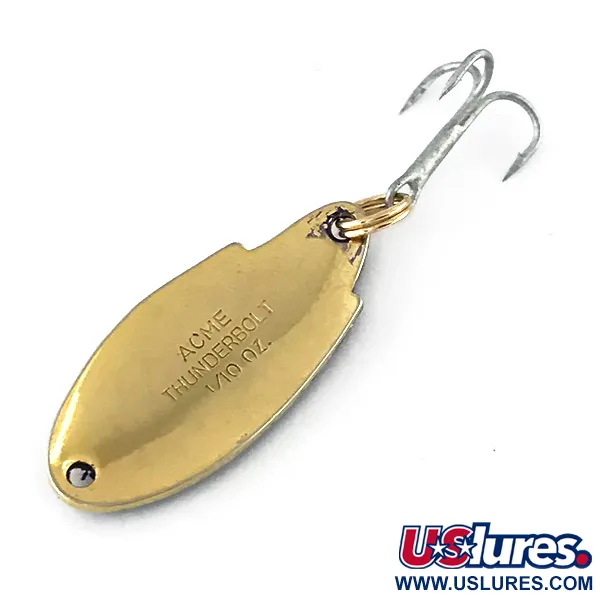 Acme Thunderbolt Blinker, Nickel / Blau, 3,5g, Vintage, #8365