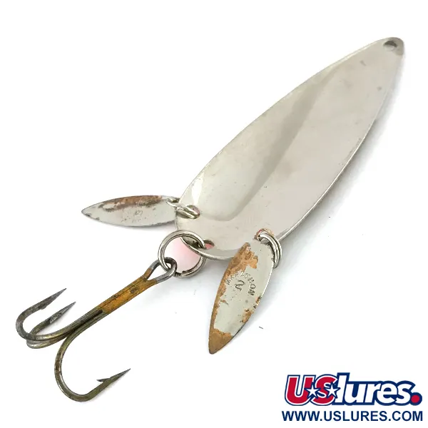 Marathon (with sonic blades) Blinker, Nickel / Orange, 17g, #8366