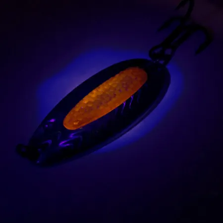 Blue Fox Rattlin Pixee UV Blinker, Blue / Red, 24g, UV-reaktiv, #8373