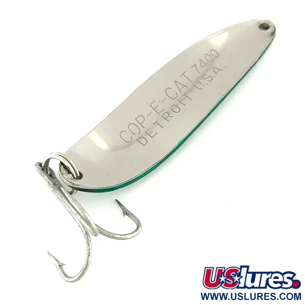 Eppinger Dardevle Cop-E-Cat 7400 Blinker, Nickel/Grün, 14g, #8392