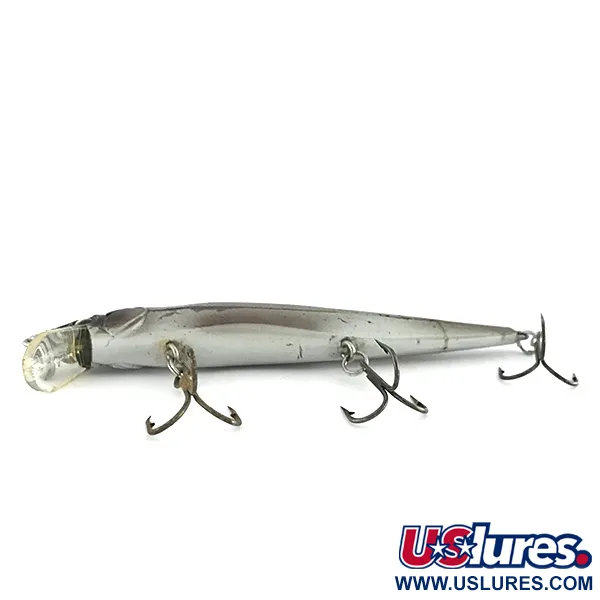 Luck E Strike RC STX Jerkbait, Silber, 7g, Schwebend, #8395
