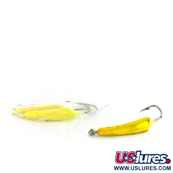 Doc's Goofy Jig Vertikal-Jig, Gelb, 7g, UV-aktiv, #8397