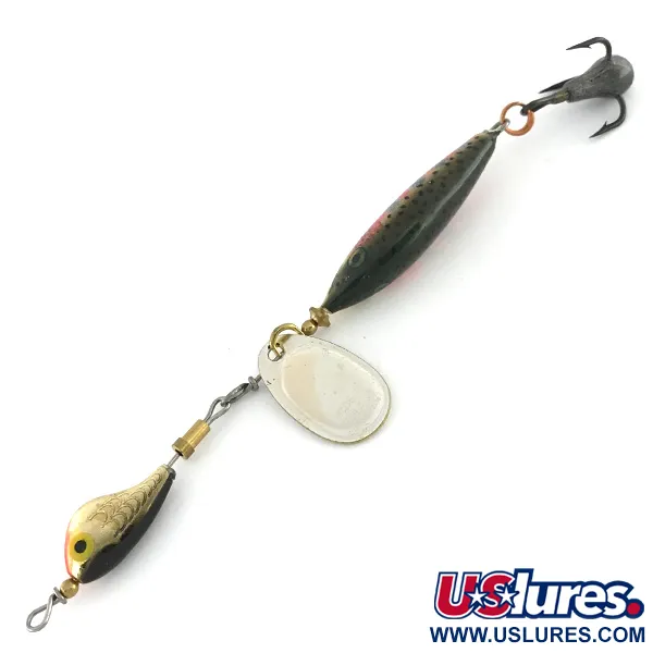 Blue Fox Vibrax Minnow Spin 1 Chaser Spinner, Silver/Trout, 12g, #8398