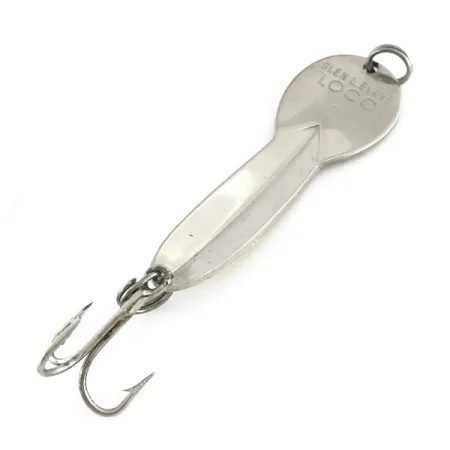 Glen Evans Loco 3 Löffelblinker, Nickel / Gold, 17g, Prismenfolie, #8400