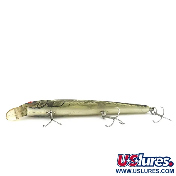 Bomber Magnum Long A Wobbler, Silber-Chartreuse, 26g, Vintage, #8407