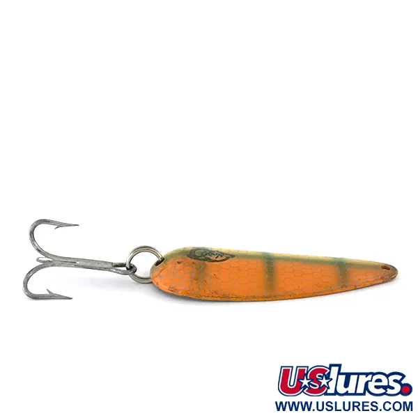 Eppinger Dardevle Dardevlet Blinker, Orange/Grün/Nickel, 21g, #8412