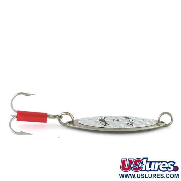 Mepps Spoon 2 Blinker, Nickel / Regenbogen-Hologramm, 9g, USA, #8423