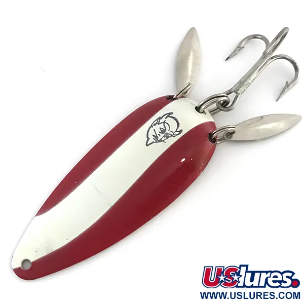 Eppinger Dardevle Dardevlet Klicker Blinker, Rot/Weiß, 21g, #8428