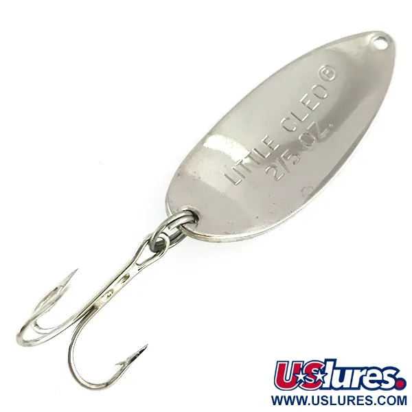 Acme Little Cleo Glow Blinker, Weiß / Grün / Nickel, 11g, #8435