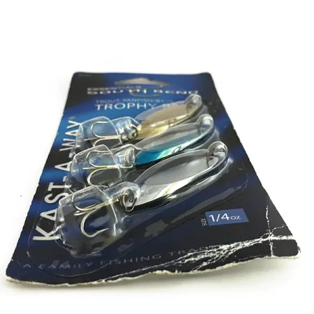 South Bend Essentials Kast-A-Way Blinker, Gold/Nickel/Blau, 7g, #8451