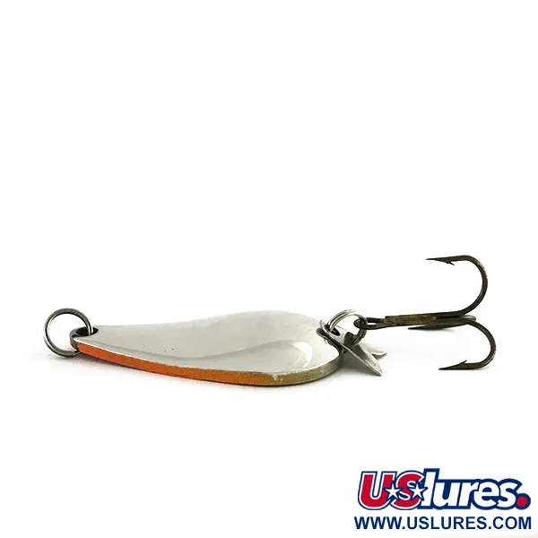 Acme K.O. Wobbler Blinker, Nickel / Orange, 14g, Sonic Flipper, #8464