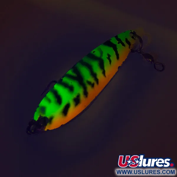 Luhr Jensen Krocodile Die #4 UV Blinker, Firetiger, 14g, UV, #8466