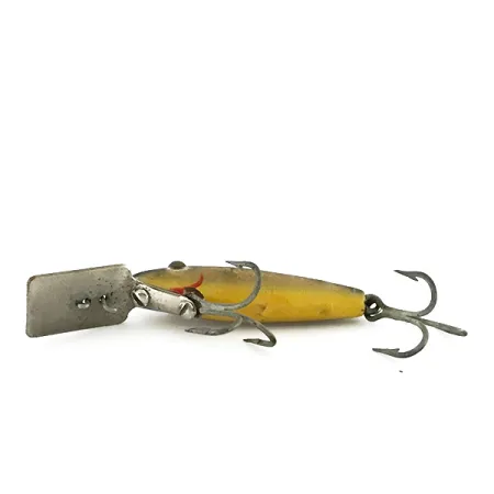 L&S Bait MirrOlure sinkender Wobbler, Gold, 2.5g, Metallschaufel, #8501