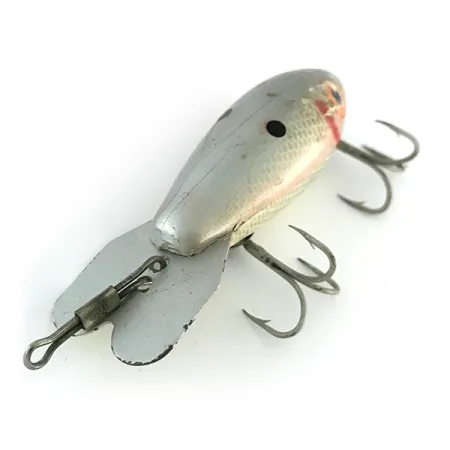 Bomber 200 series Wobbler, Silber / Weiß, 10g, Vintage, #8502