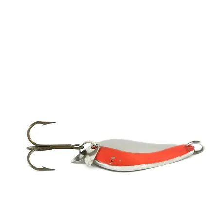 Acme K.O. Wobbler Blinker, Silber/Orange, 14g, Lockplättchen, #8507