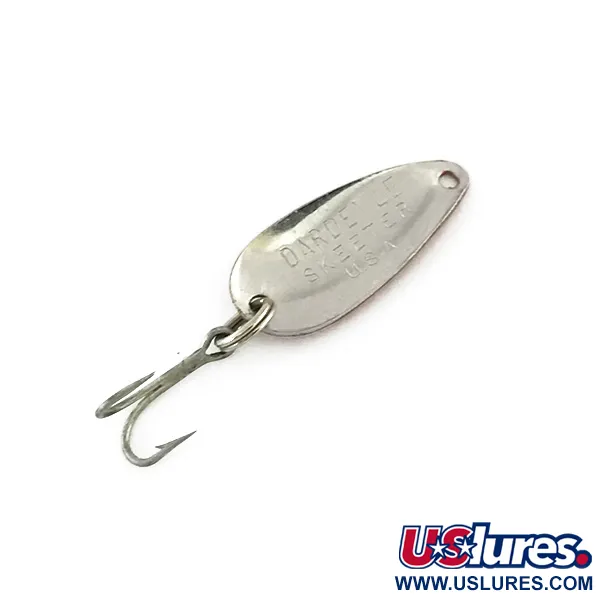 Eppinger Dardevle Skeeter Blinker, Rot/Weiß/Nickel, 1g, Wobble, #8510